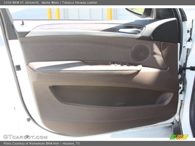 Alpine White / Tobacco Nevada Leather 2009 BMW X5 xDrive30i