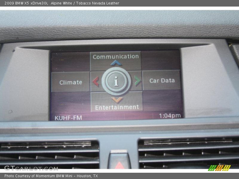 Alpine White / Tobacco Nevada Leather 2009 BMW X5 xDrive30i
