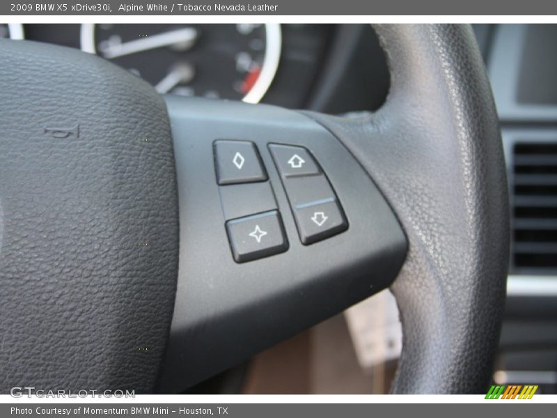 Alpine White / Tobacco Nevada Leather 2009 BMW X5 xDrive30i