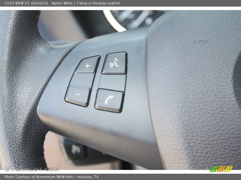 Alpine White / Tobacco Nevada Leather 2009 BMW X5 xDrive30i
