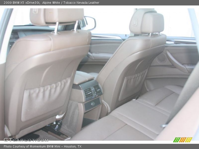 Alpine White / Tobacco Nevada Leather 2009 BMW X5 xDrive30i
