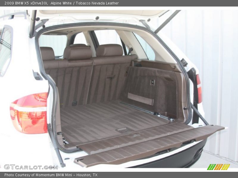 Alpine White / Tobacco Nevada Leather 2009 BMW X5 xDrive30i
