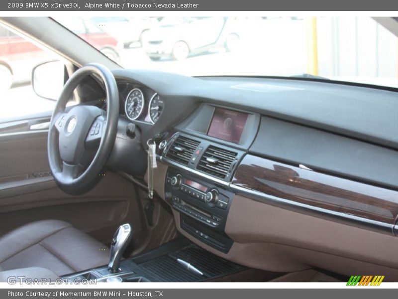 Alpine White / Tobacco Nevada Leather 2009 BMW X5 xDrive30i