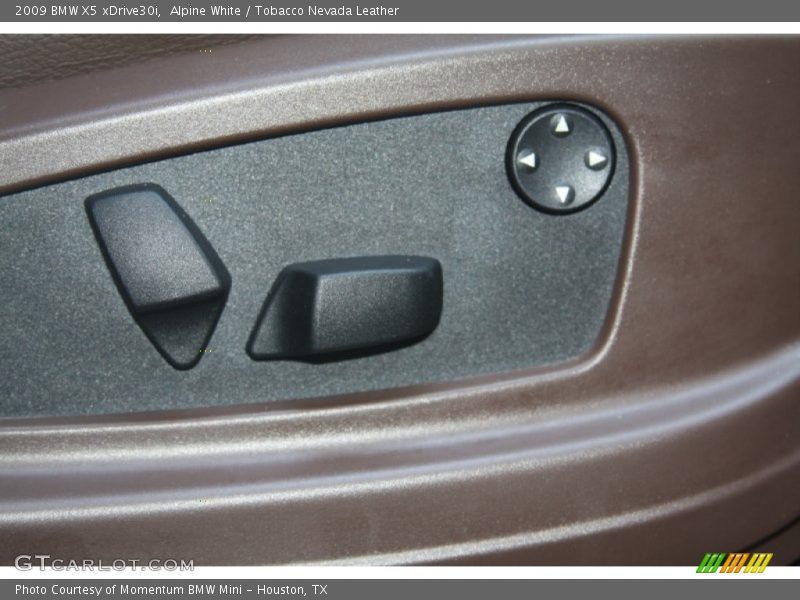 Alpine White / Tobacco Nevada Leather 2009 BMW X5 xDrive30i