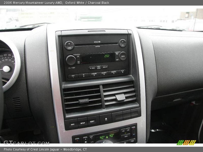 Oxford White / Charcoal Black 2006 Mercury Mountaineer Luxury AWD