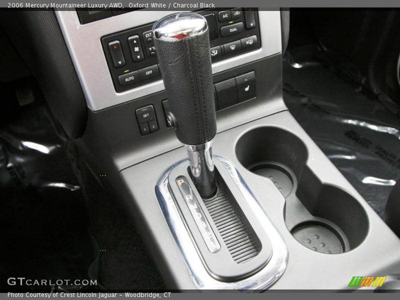 Oxford White / Charcoal Black 2006 Mercury Mountaineer Luxury AWD
