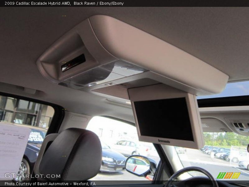Black Raven / Ebony/Ebony 2009 Cadillac Escalade Hybrid AWD