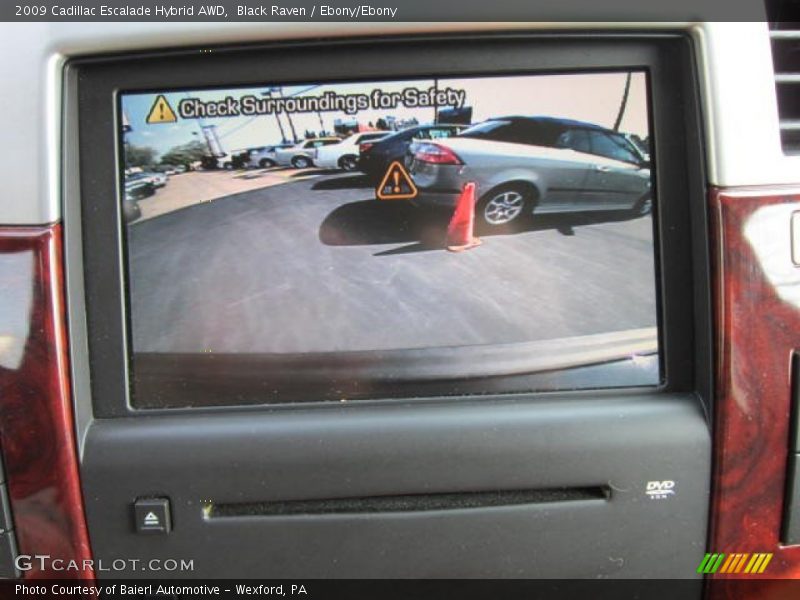 Black Raven / Ebony/Ebony 2009 Cadillac Escalade Hybrid AWD