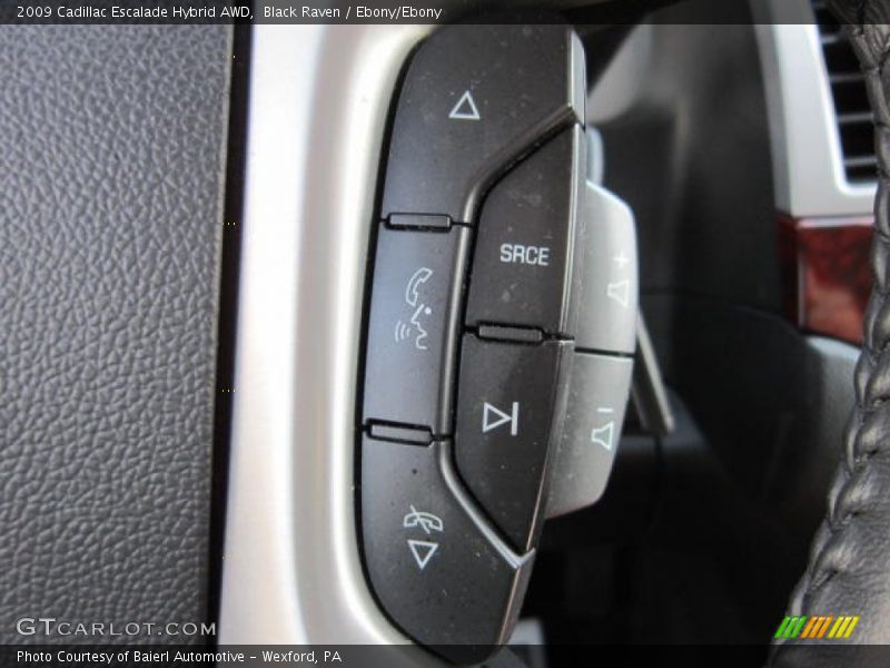 Black Raven / Ebony/Ebony 2009 Cadillac Escalade Hybrid AWD
