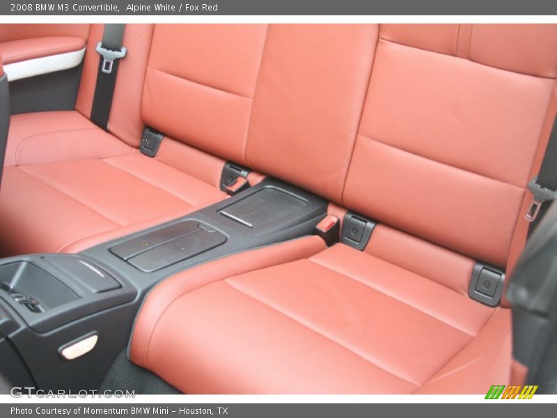 Alpine White / Fox Red 2008 BMW M3 Convertible