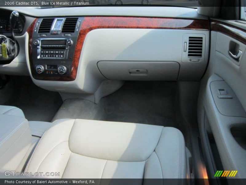 Blue Ice Metallic / Titanium 2006 Cadillac DTS