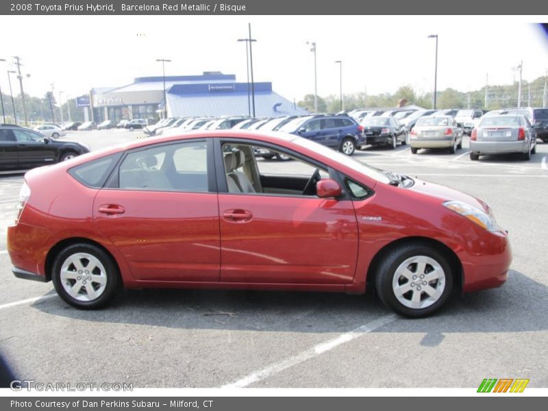 Barcelona Red Metallic / Bisque 2008 Toyota Prius Hybrid