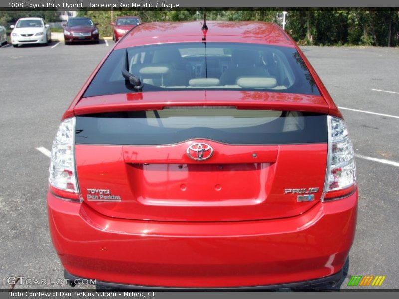 Barcelona Red Metallic / Bisque 2008 Toyota Prius Hybrid