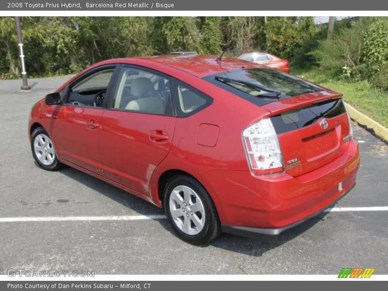 Barcelona Red Metallic / Bisque 2008 Toyota Prius Hybrid