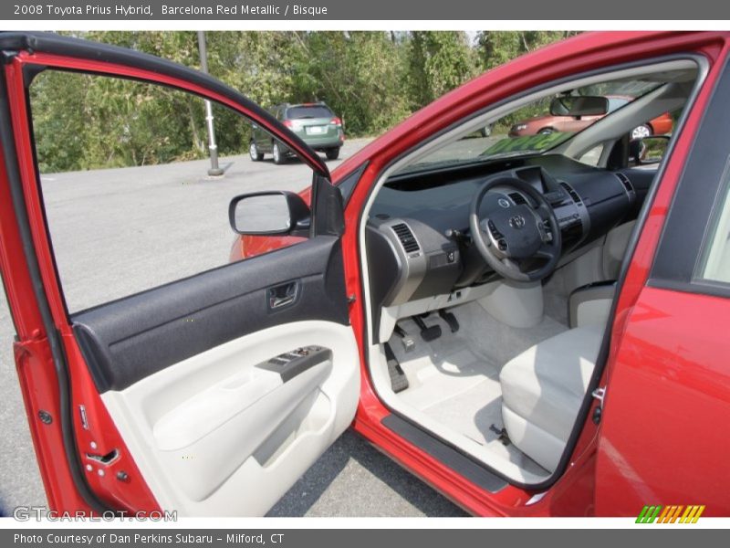 Barcelona Red Metallic / Bisque 2008 Toyota Prius Hybrid