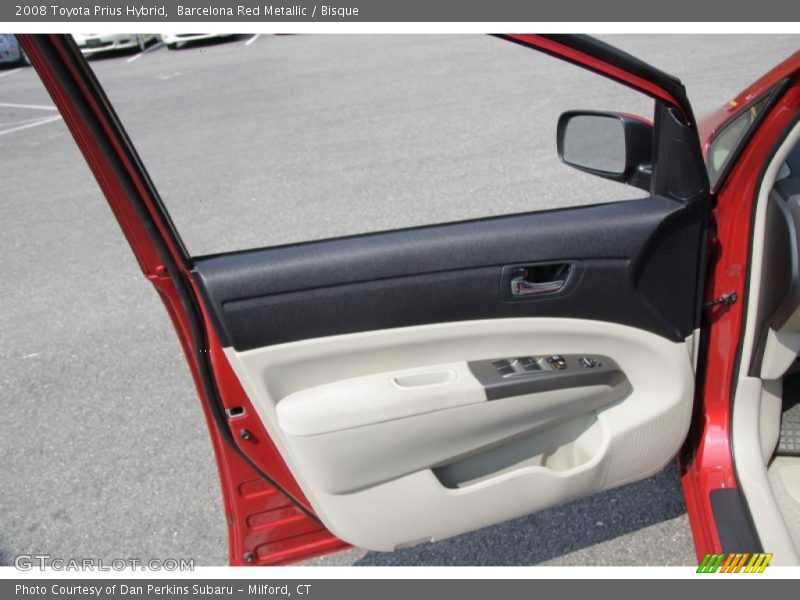 Barcelona Red Metallic / Bisque 2008 Toyota Prius Hybrid