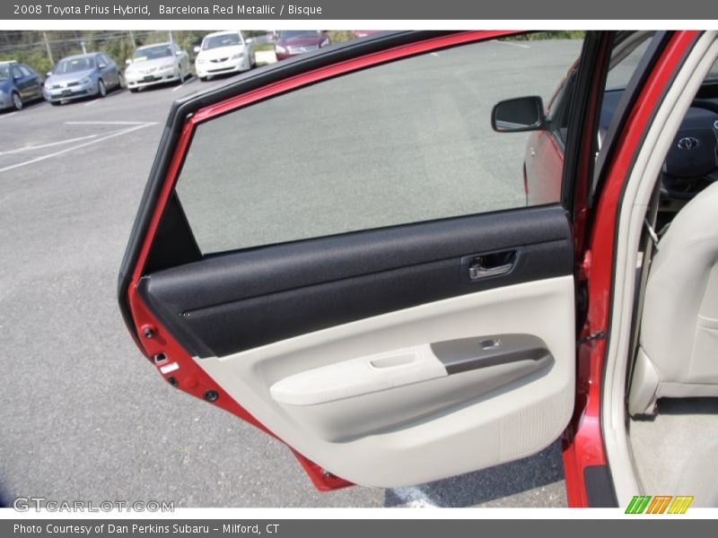 Barcelona Red Metallic / Bisque 2008 Toyota Prius Hybrid