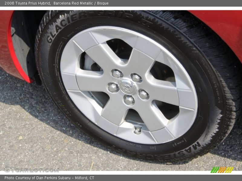 Barcelona Red Metallic / Bisque 2008 Toyota Prius Hybrid
