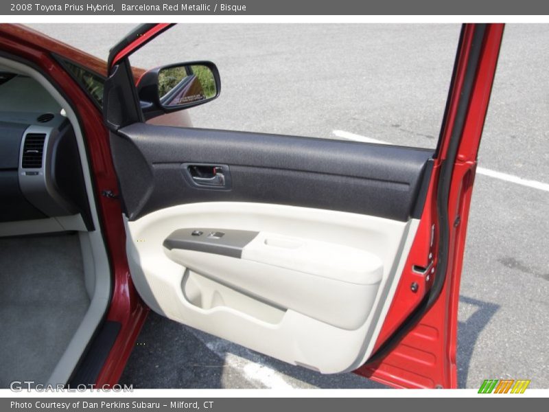 Barcelona Red Metallic / Bisque 2008 Toyota Prius Hybrid