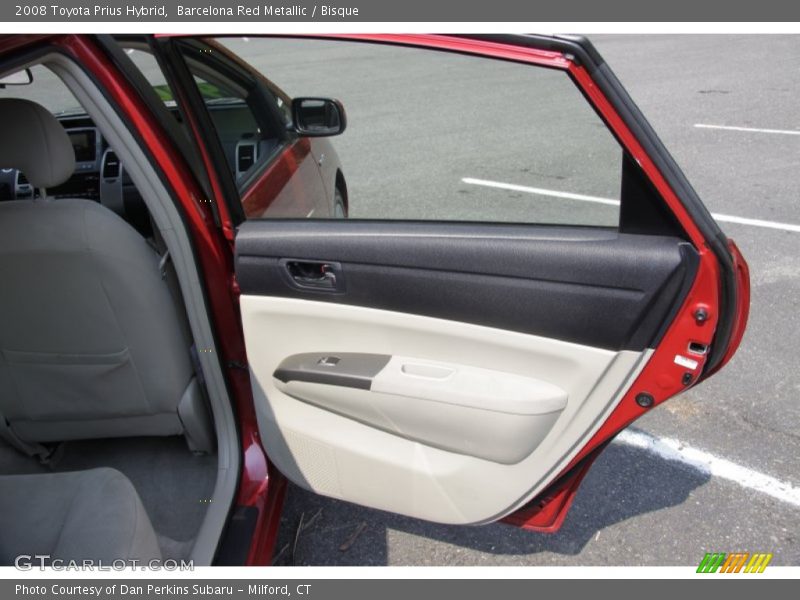 Barcelona Red Metallic / Bisque 2008 Toyota Prius Hybrid