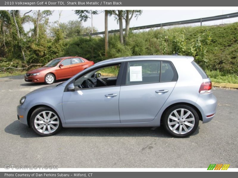 2010 Golf 4 Door TDI Shark Blue Metallic