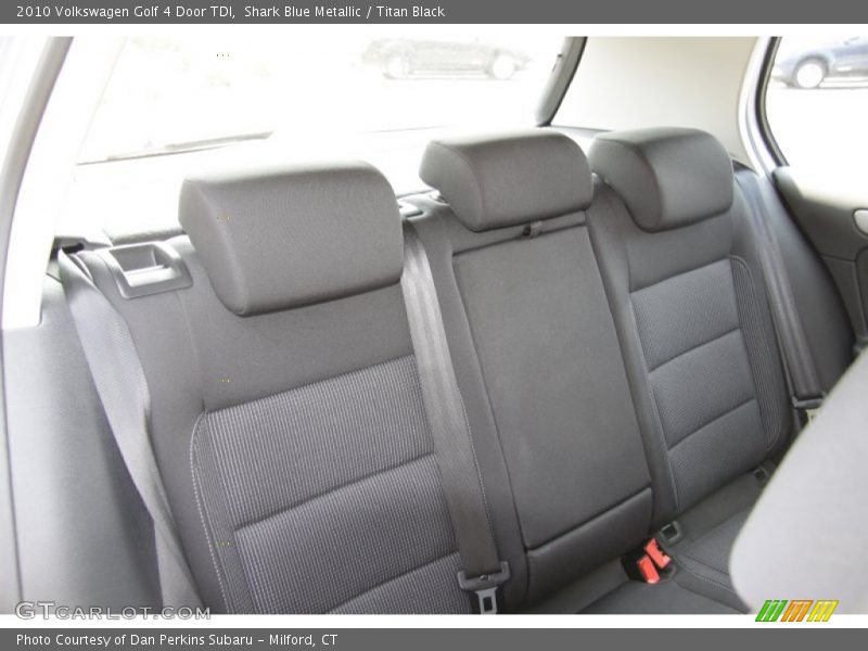 Shark Blue Metallic / Titan Black 2010 Volkswagen Golf 4 Door TDI