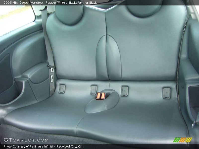 Pepper White / Black/Panther Black 2006 Mini Cooper Hardtop