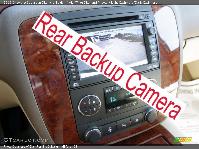 White Diamond Tricoat / Light Cashmere/Dark Cashmere 2010 Chevrolet Suburban Diamond Edition 4x4