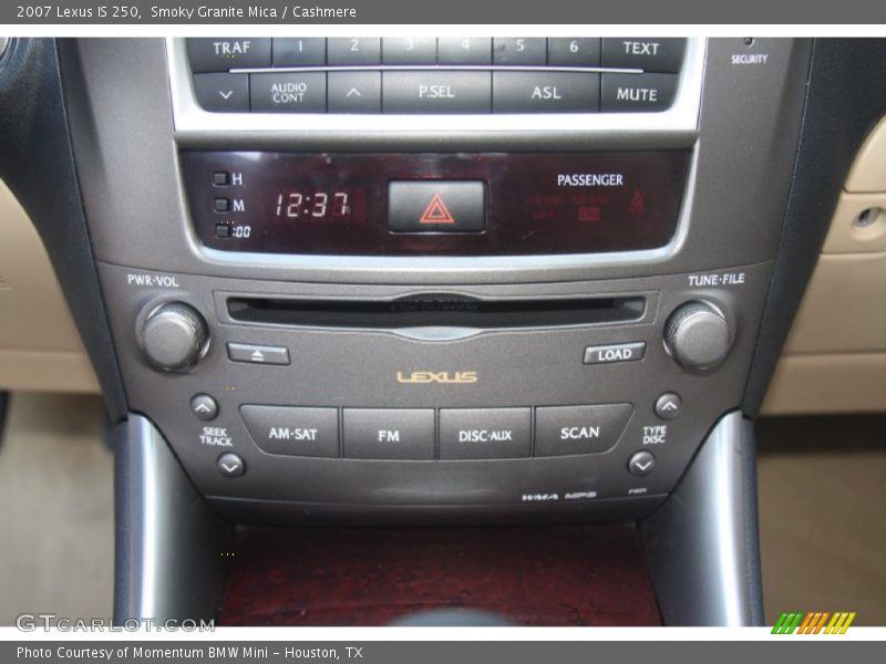 Smoky Granite Mica / Cashmere 2007 Lexus IS 250