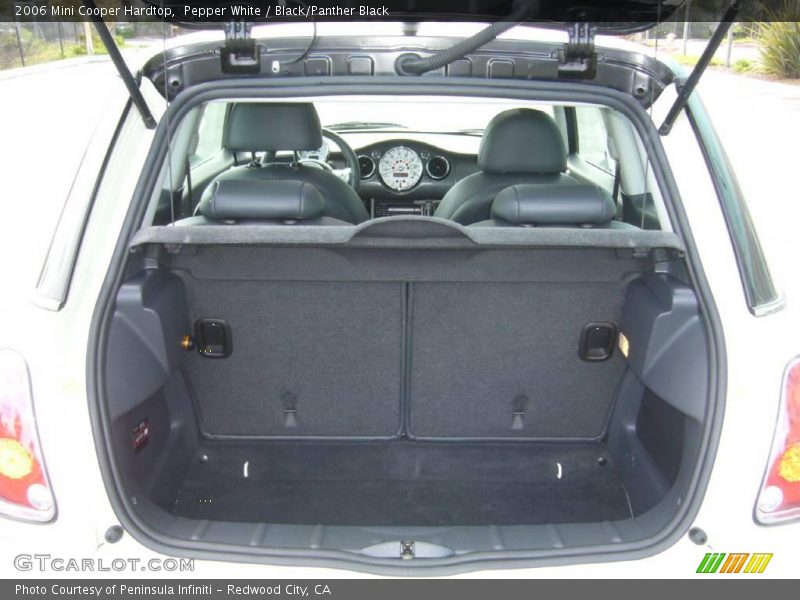 Pepper White / Black/Panther Black 2006 Mini Cooper Hardtop