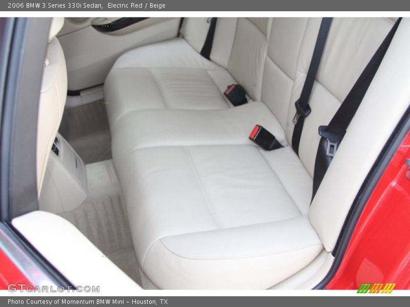 Electric Red / Beige 2006 BMW 3 Series 330i Sedan