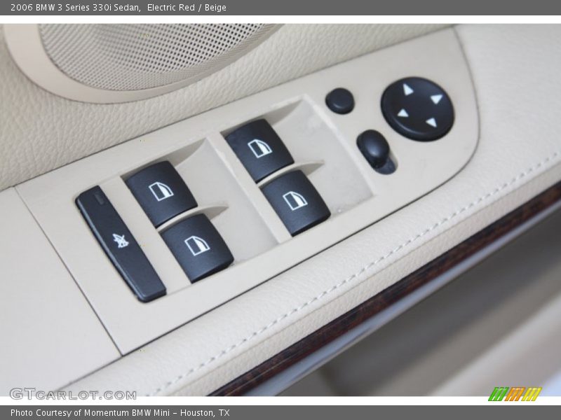 Electric Red / Beige 2006 BMW 3 Series 330i Sedan