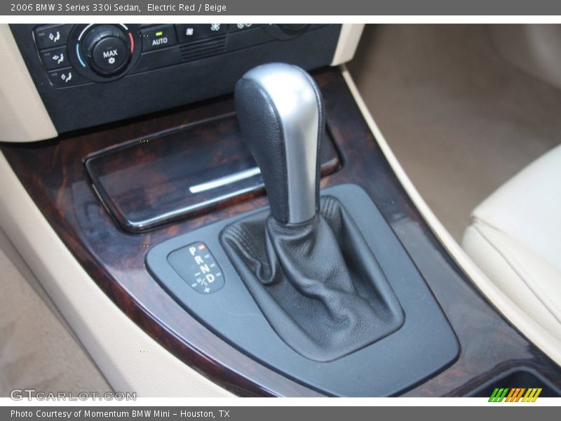 Electric Red / Beige 2006 BMW 3 Series 330i Sedan