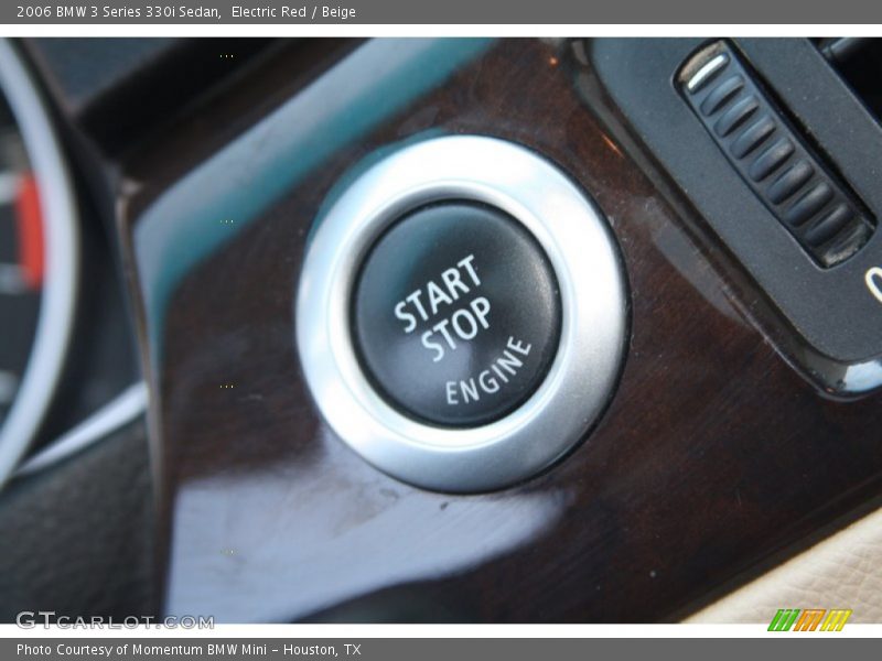 Electric Red / Beige 2006 BMW 3 Series 330i Sedan