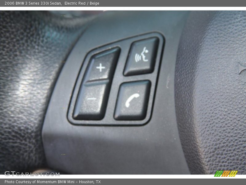 Electric Red / Beige 2006 BMW 3 Series 330i Sedan