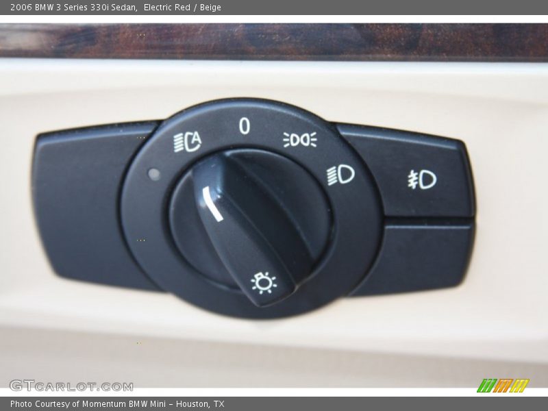 Electric Red / Beige 2006 BMW 3 Series 330i Sedan