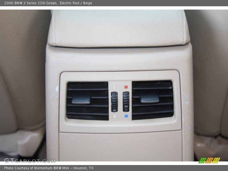 Electric Red / Beige 2006 BMW 3 Series 330i Sedan