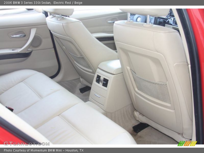 Electric Red / Beige 2006 BMW 3 Series 330i Sedan