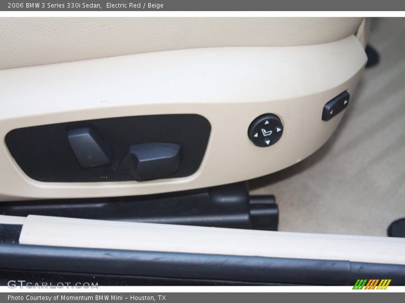Electric Red / Beige 2006 BMW 3 Series 330i Sedan