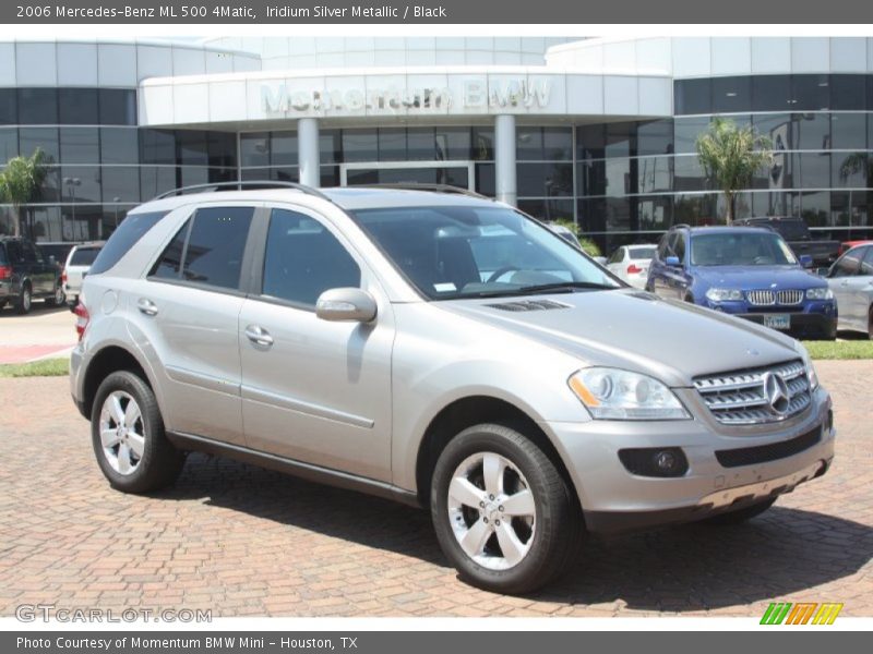 Iridium Silver Metallic / Black 2006 Mercedes-Benz ML 500 4Matic