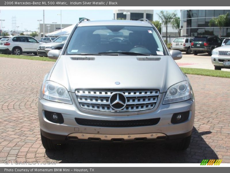 Iridium Silver Metallic / Black 2006 Mercedes-Benz ML 500 4Matic