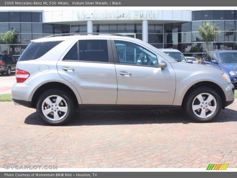 Iridium Silver Metallic / Black 2006 Mercedes-Benz ML 500 4Matic