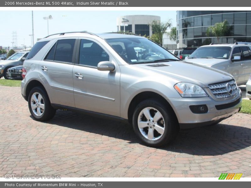 Iridium Silver Metallic / Black 2006 Mercedes-Benz ML 500 4Matic