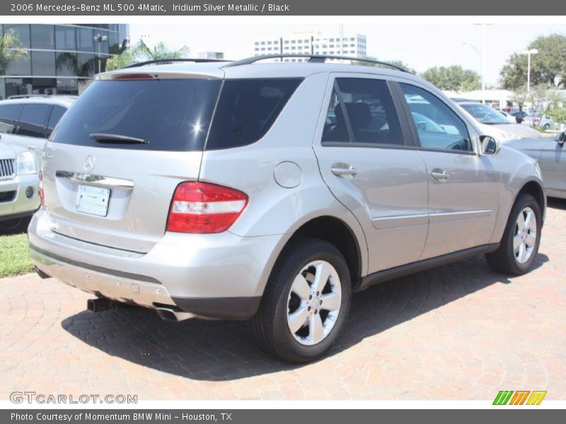 Iridium Silver Metallic / Black 2006 Mercedes-Benz ML 500 4Matic