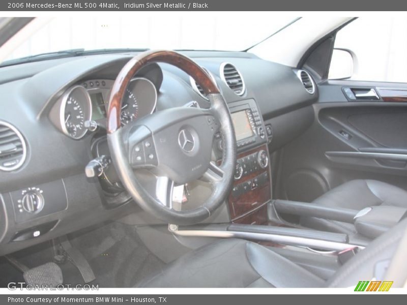 Iridium Silver Metallic / Black 2006 Mercedes-Benz ML 500 4Matic