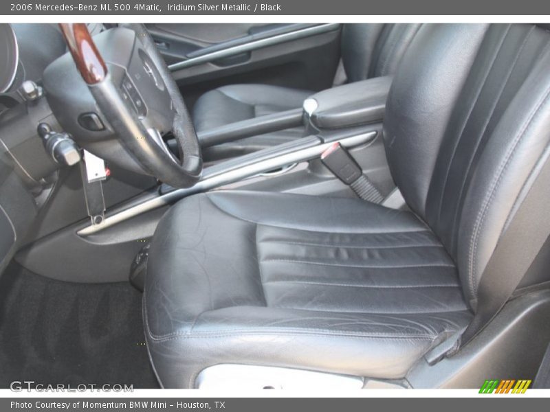 Iridium Silver Metallic / Black 2006 Mercedes-Benz ML 500 4Matic