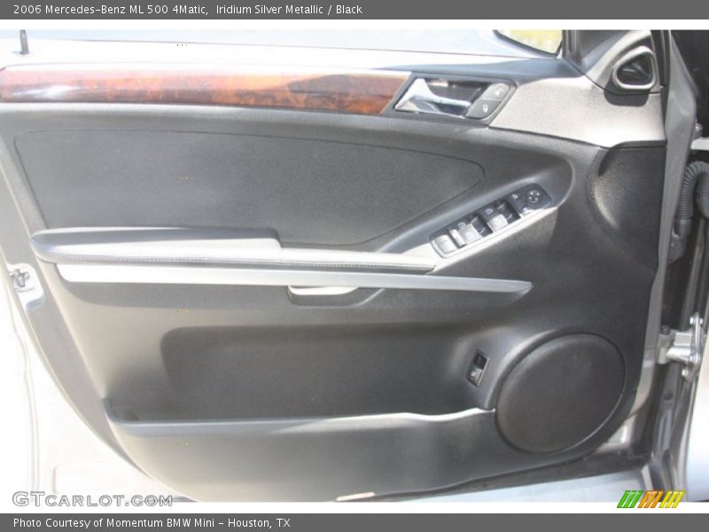 Iridium Silver Metallic / Black 2006 Mercedes-Benz ML 500 4Matic