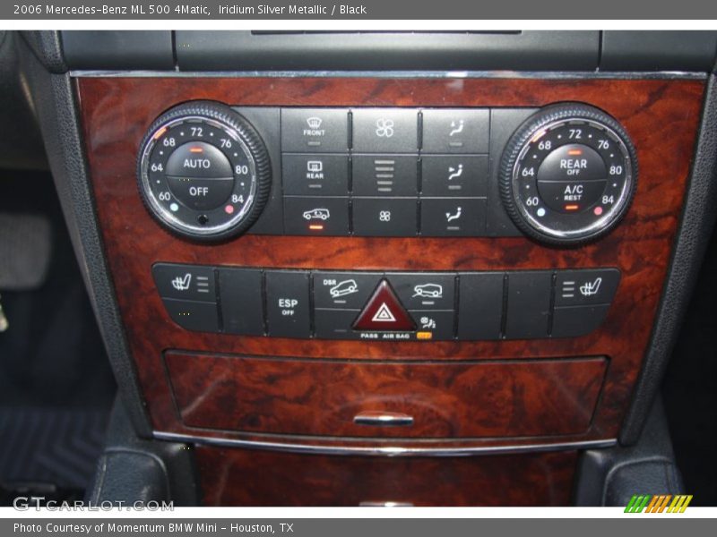 Iridium Silver Metallic / Black 2006 Mercedes-Benz ML 500 4Matic