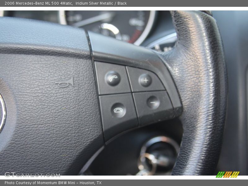 Iridium Silver Metallic / Black 2006 Mercedes-Benz ML 500 4Matic