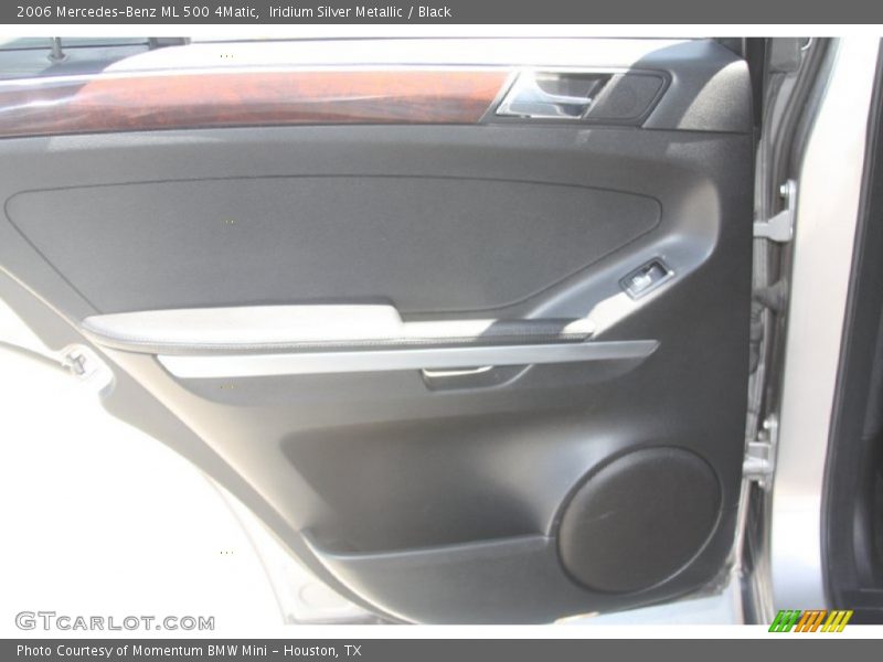 Iridium Silver Metallic / Black 2006 Mercedes-Benz ML 500 4Matic